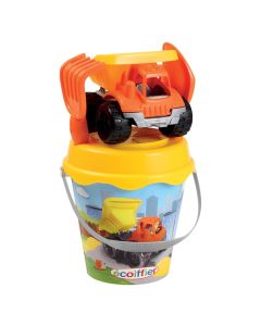 Ecoiffier - Seau garni camion décor TP 17cm