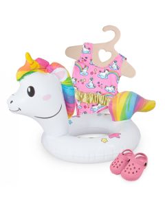 Dolls Swimming set Unicorn, 35-45 cm