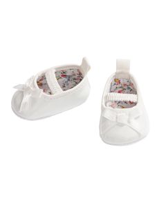 Doll ballerinas White, 30-34 cm