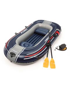 Bateau gonflable Hydro-Force™ Treck avec 2 rames et gonfleur à pied