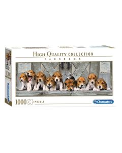 Clementoni Panorama Puzzle Beagles 1000 pièces