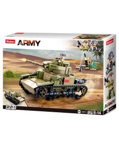 Sluban WWII - Italian Tank 2in1