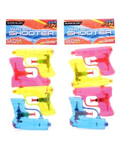 Jouet-Plus Pistolet à eau Aqua Fun, 4pcs