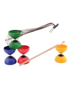 Jouet-Plus Diabolo coloré avec des bâtons en bois
