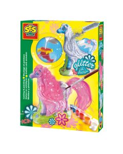 SES Moulage et peinture - Cheval avec crinière
