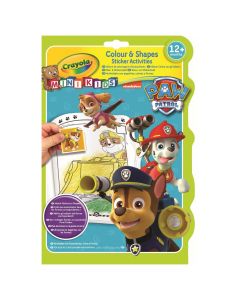 Crayola Mini Kids - Color and sticker book Paw Patrol