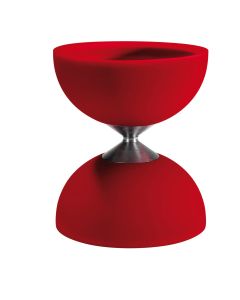 Rubber Diabolo red (excl. sticks)