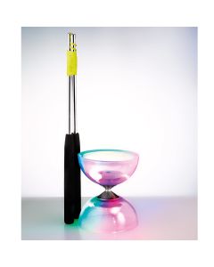Diabolo with LED lighting and Aluminium Sticks