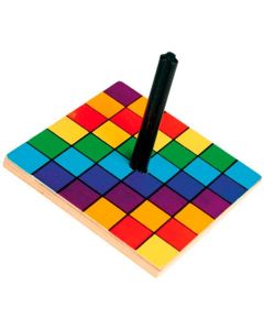 Toupie coloré modèle aléatoire