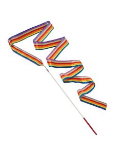 Ruban de gymnastique arc-en-ciel