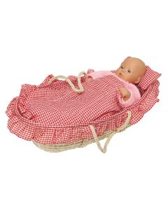 Couffin pour poupées avec draps