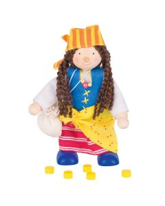 Poupée articulée pirate fille