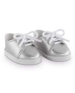 Chaussures Argentées pour poupée ma Corolle