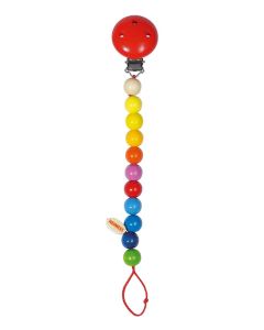 Accroche tétine Arc-en-ciel