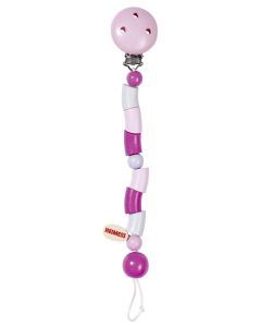 Accroche tétine rose 2