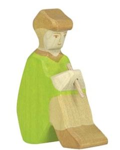 Figurine Holztiger Berger avec flûte 3