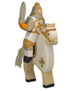 Figurine Holztiger Chevalier blanc sans le cheval