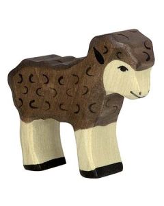 Figurine Agneau noir