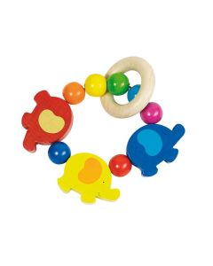 Hochet élastique éléphant
