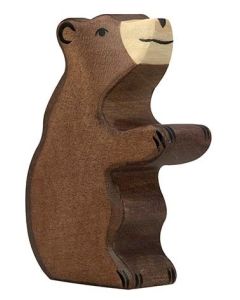 Ours brun petit assis