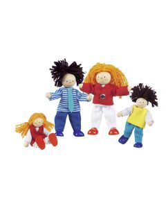 Poupées articulées Famille branchée