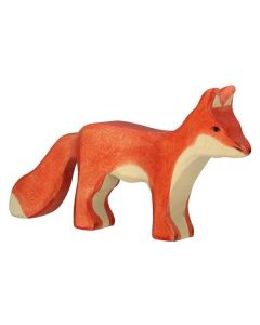 Figurine Holztiger Renard debout
