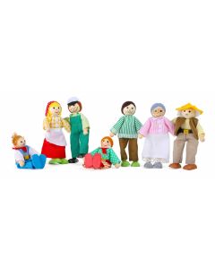 Poupées souples La famille campagnarde Jean