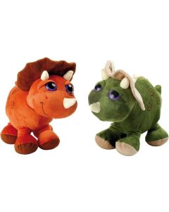 Peluches dinosaures tricératops Garry