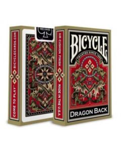 Jeu de carte de poker Bicycle Gold Dragon Back