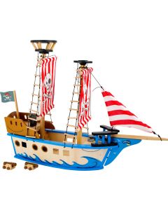 Bateau de pirate en bois Anicetus