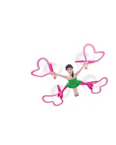 Drone radiocommandé Princesse Quadrella 2,4 GHz avec fonction AHP