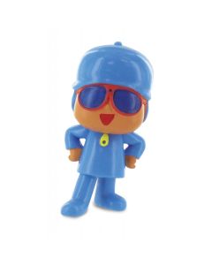 Figurine Pocoyo avec des lunettes