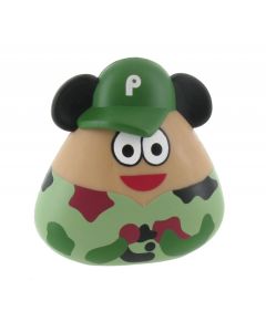 Figurine Pou camouflage