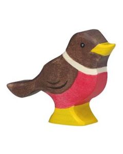 Figurine Holztiger Rouge-gorge