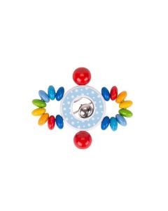 Hochet aux perles multicolore Greg