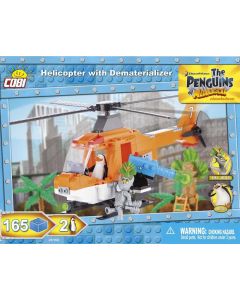 Jeu de construction de l'hélicoptère des Pingouins de Madagascar