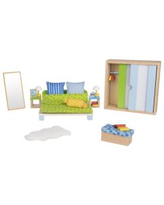 Meubles pour poupées chambre à coucher Katia