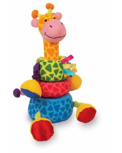 Peluche de la girafe à emboîter Gigi
