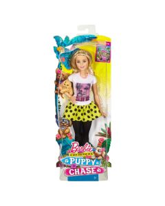 Poupée Barbie avec son chiot