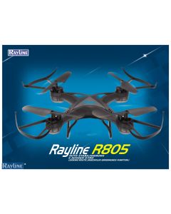 Drone radiocommandé R805 Black-Edition 2,4GHz avec caméra HD