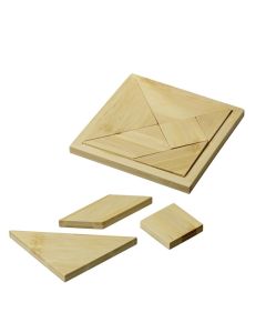 Tangram en bambou