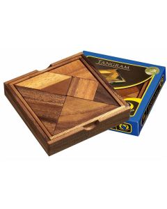 Tangram en bois de saména