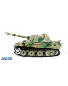 Tank radiocommandé Panther Allemand Airsoft 2,4 GHz avec son et fumée