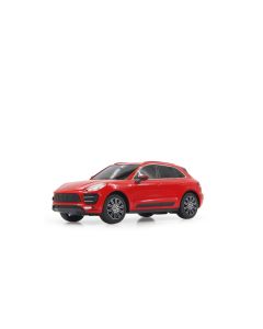 Voiture radiocommandée Porsche Macan Turbo rouge 1:24