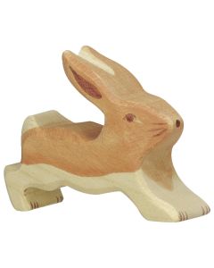 Figurine Holztiger Lapin petit marchant