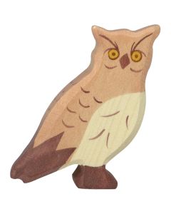 Figurine Holztiger Hibou