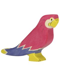 Figurine Holztiger Perroquet