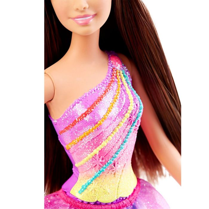 Poupée Barbie la princesse arc en ciel