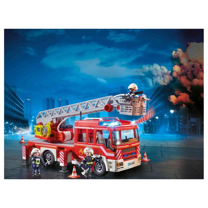 Playmobil City Action 9463 Camion de pompiers avec échelle pivotante