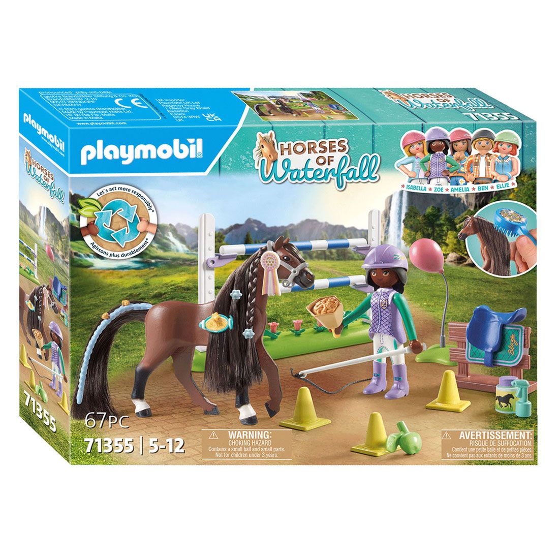 Playmobil Horses of Waterfall 71470 pas cher, Promenade à cheval